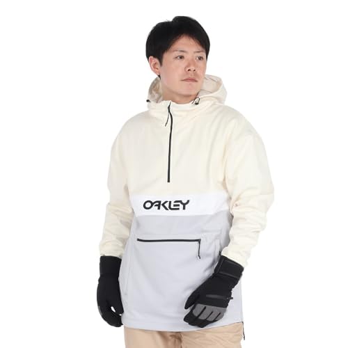 Oakley Tnp Nose Grab SoftShell Hoodie Lunar Rock/Arctic White L FOA404727-9XPL