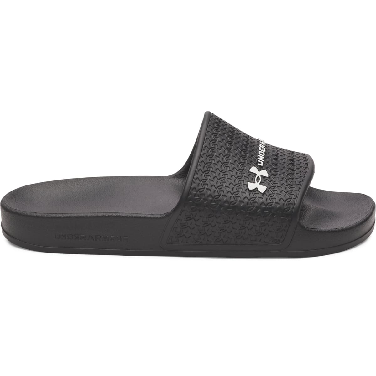 Under Armour Women's ARMR Slide Lite Sandals Black/White 6007533-00100 - Main Image