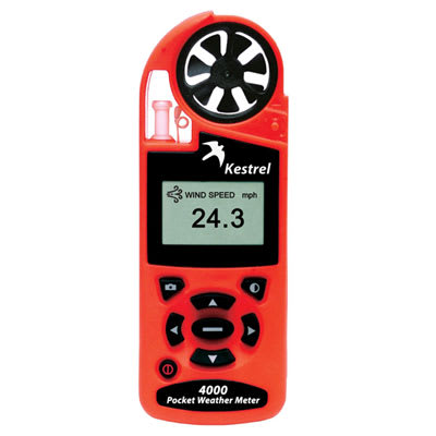 Kestrel 4000 Orange Weather & Environmental Meter 0840ORA