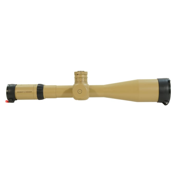 Schmidt Bender PMII 5-25x56 L/P MTC LT MSR FFP MRAD CW RAL8000 Color - Used - Ring Marks everything 677-945-842-B8-B4