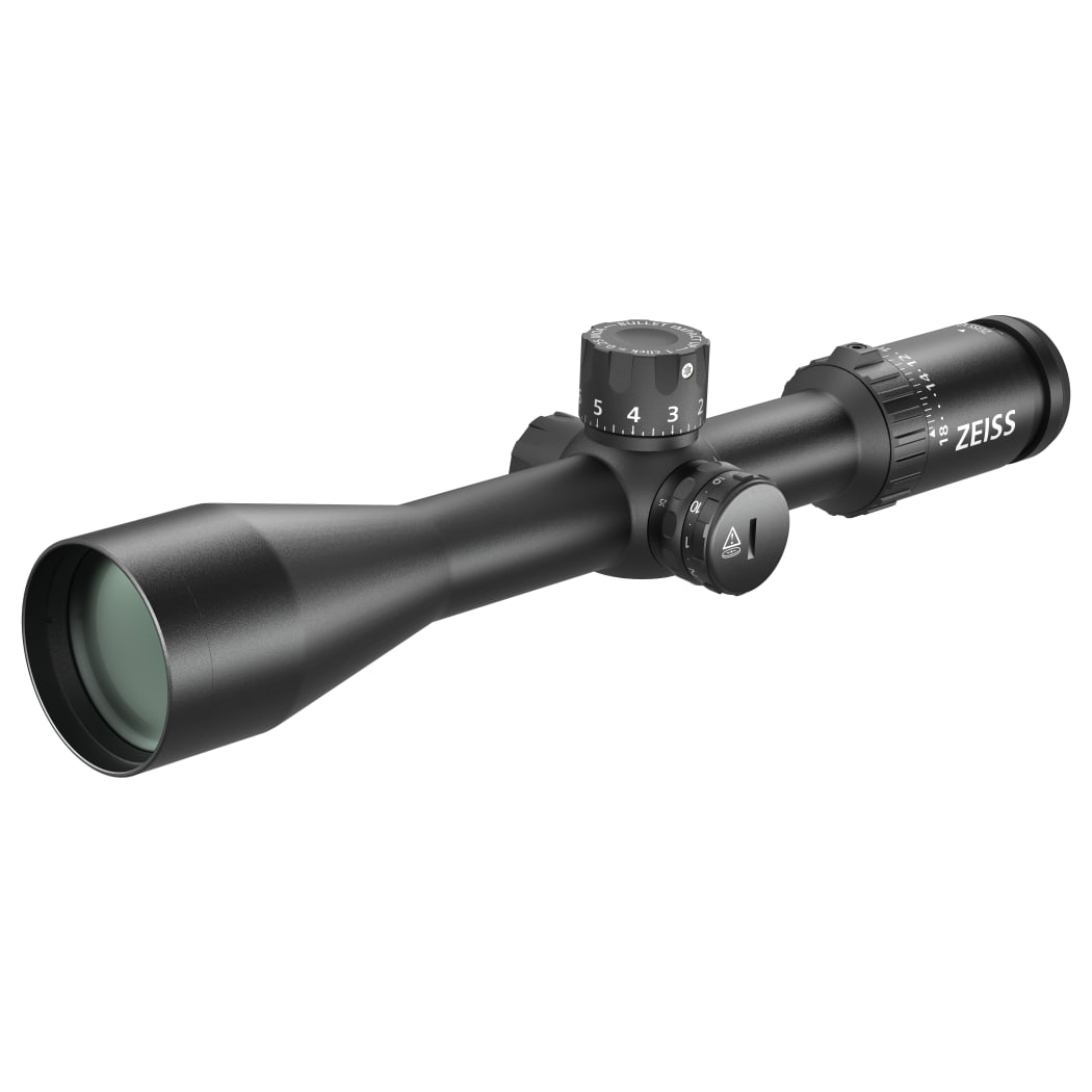 Zeiss V3 6-18x50mm 30mm .25 MOA SHRi Illum Reticle (#87) Adj Parallax 25yds Ext Elev Capped Wind Riflescope w/Ballistic Stop 522752-9987-070