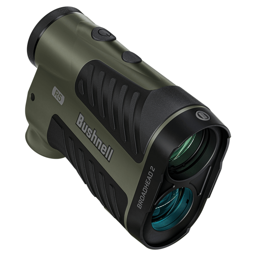 Bushnell 6x25 Broadhead 2.0 Rangefinder Ranger Green Fog Mode ActiveSync Display R5-2000BH - Main Image