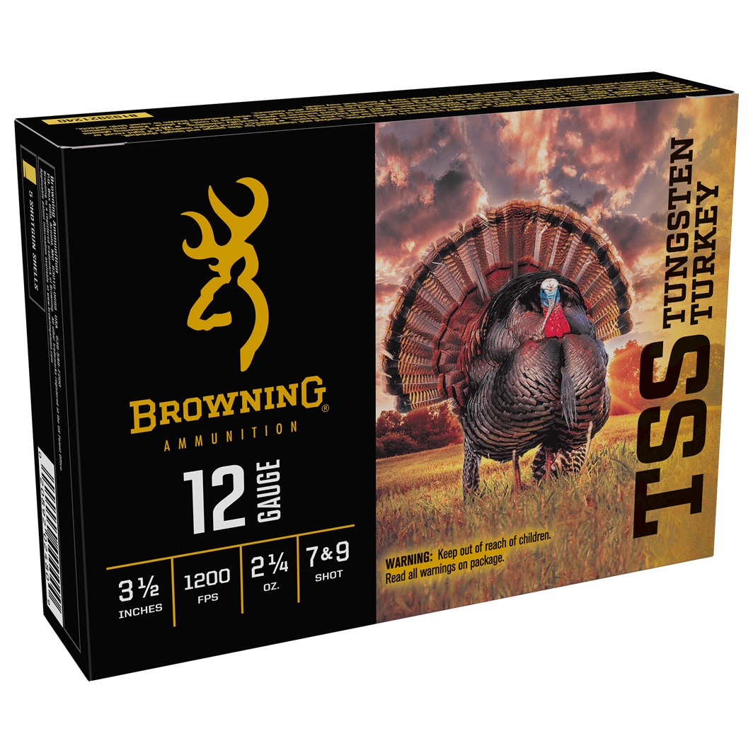 Winchester 12ga 3-1/2" #7&9 TSS Tungsten Turkey 2-1/4oz Box of 5 Shells B193921240 - Main Image