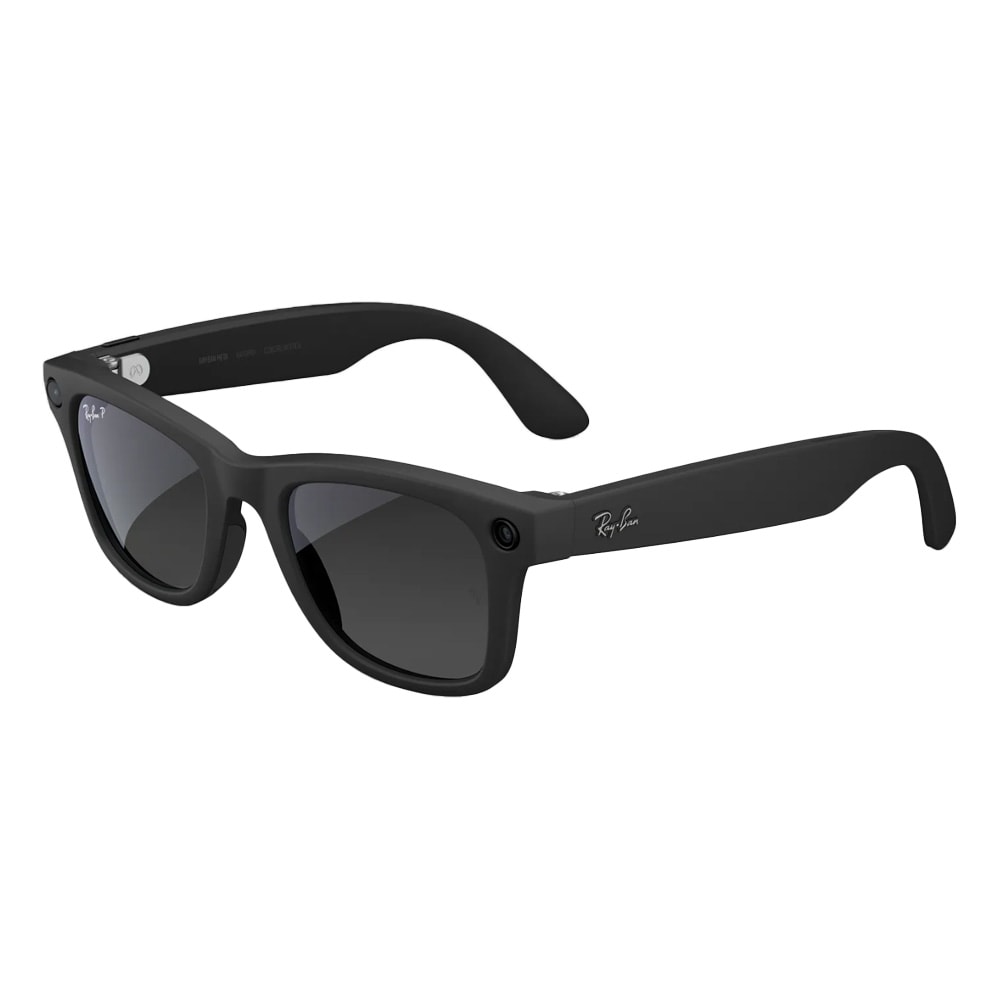 Ray-Ban Meta Wayfarer Matte Black Polar Gradient Graphite 0RW4012-601ST3-50