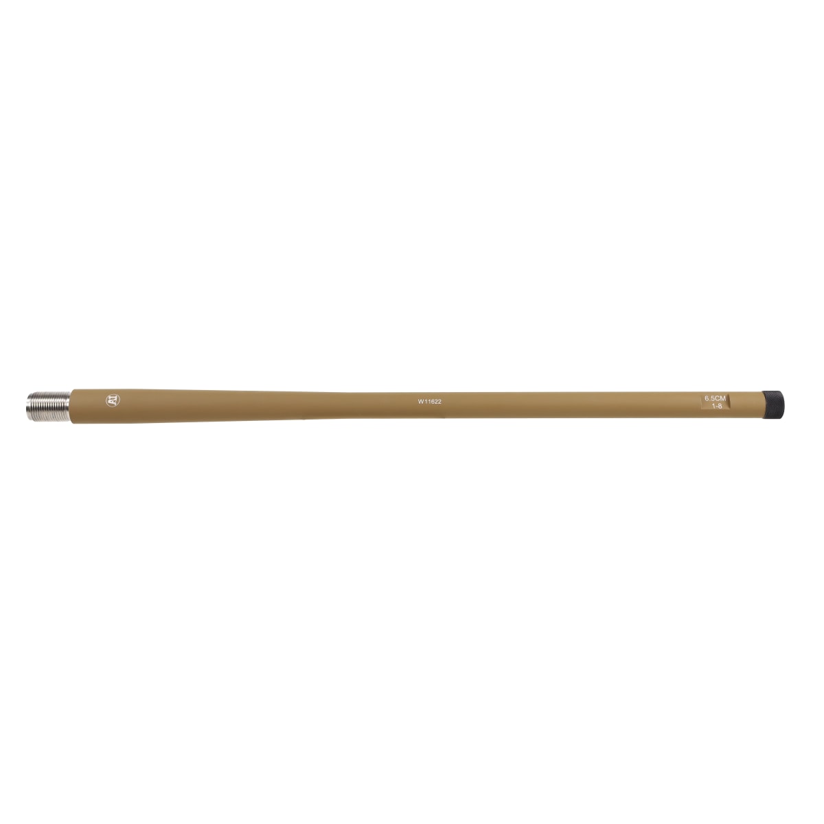 Accuracy International ATAX Dark Earth 6.5 CM 26" 1-8 with 5/8-24 & Thread Cap Short Action Replacement Barrel Lothar Walther Blank LW1126082DE