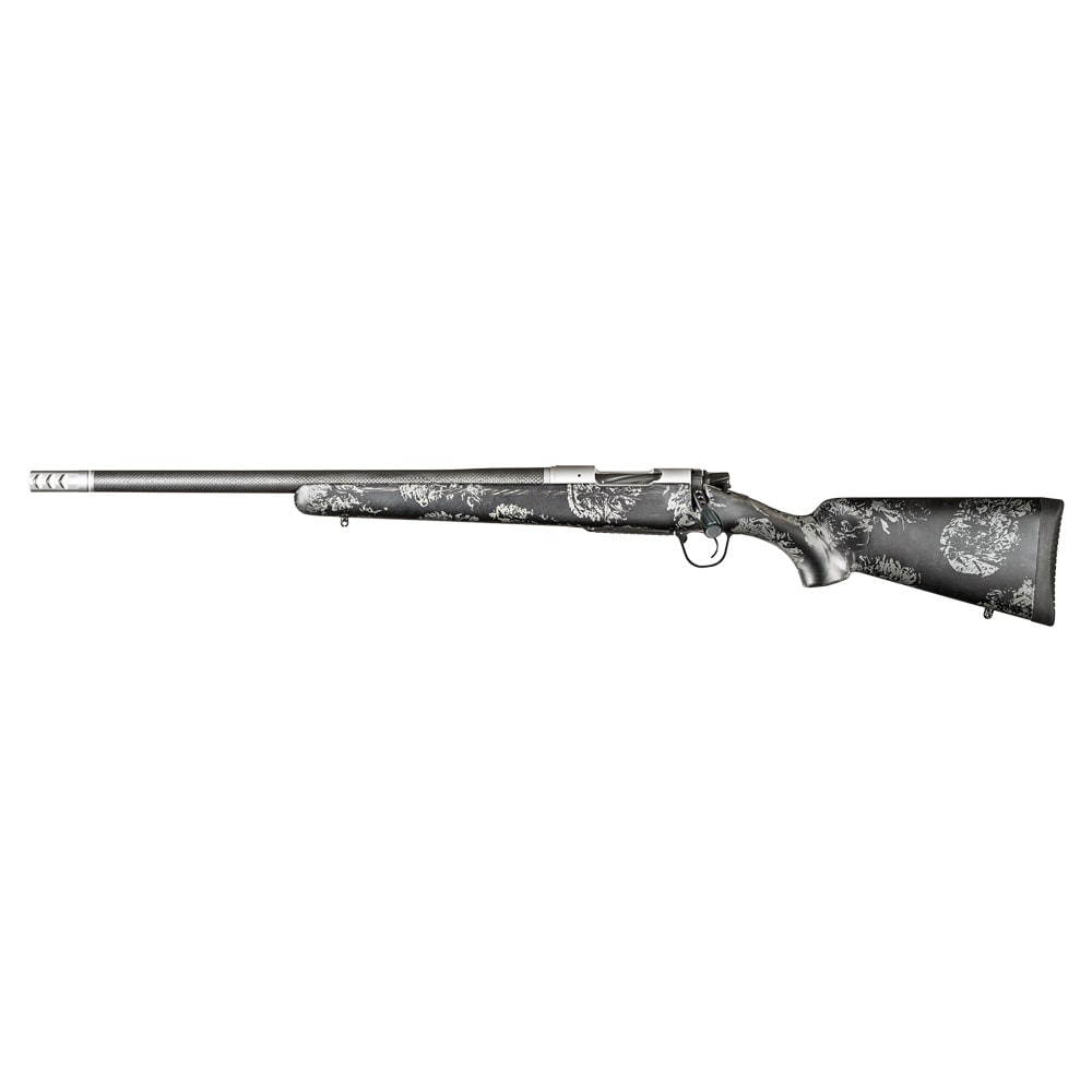 Christensen Arms Ridgeline .22 Creedmoor 20" 1:7 Carbon Fiber Bbl Carbon with Gray Accents Sporter FFT LH Stock Bolt Action Rifle 801-060094-00
