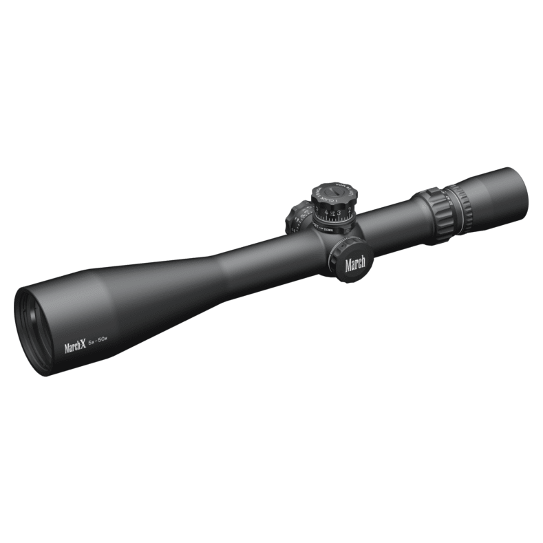 March X Tactical 5-50x56 Di-Plex Reticle 1/8 MOA Riflescope D50V56T-Di-Plex