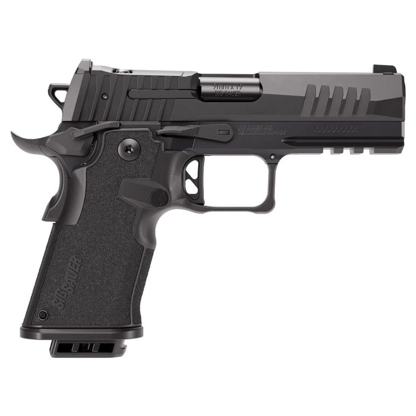 Sig Sauer P211 Carry 9mm 4.2" Bull Bbl Black Handgun w/ SIG-LOC Slide, Ambi Controls, 1x17rd & 2x21rd Magazines 211CA-9-BXR3 - Main Image