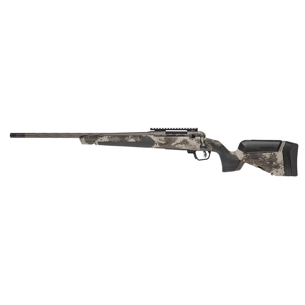 Savage Arms Model 110 CORE HUNTER PRO WOODLAND LH .300 Win Mag 22"Bbl 1:10 Fluted MLOK Slots Interchange Grips, 1-piece Rail Bolt Action Rifle 32597 - Main Image
