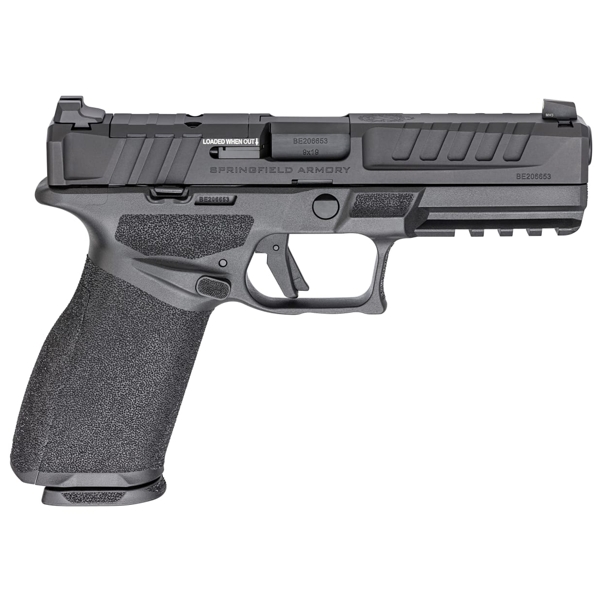 Springfield Armory Echelon 4.5F 9mm 4.5" Bbl Full Size Black CA Compliant Handgun w/ U-Dot Tritium Sights, 2x10rd Mags EC9459BCA-U - Main Image