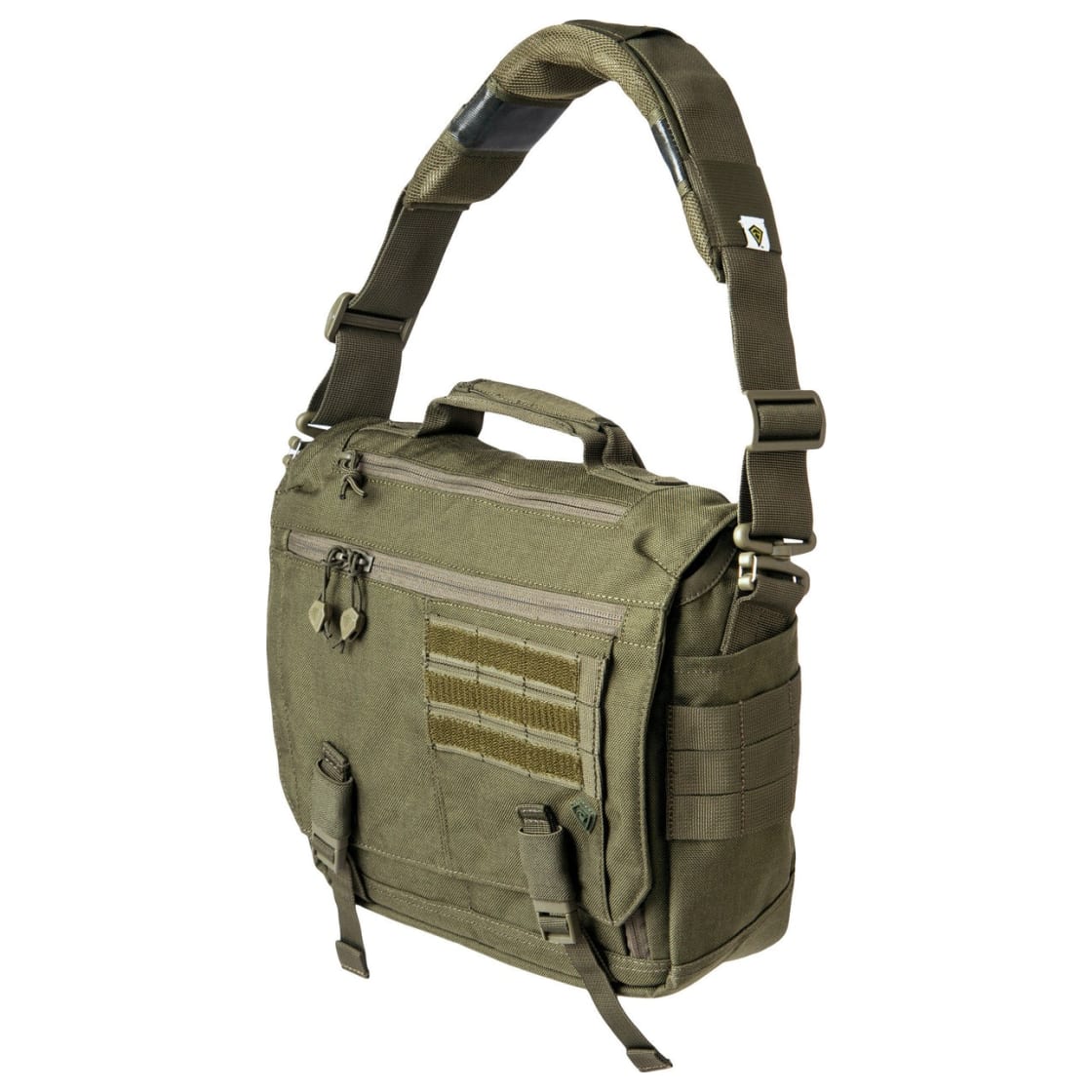 First Tactical Summit Side Satchel 8L OD Green w/ Hidden CCW Pocket & Padded Tablet Compartment 180012-830-1SZ - Main Image