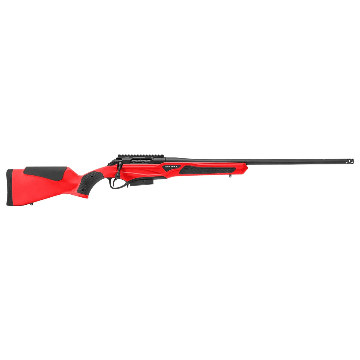 Cadex Defense CDX-R7 SPTR SA .308 Win 20" 1:10" Sporter Bbl Hybrid USMC Red/Black Rifle w/Hunting-Style MB CDXR7-SPTR-308-20-DI00-D4E1N-HUS