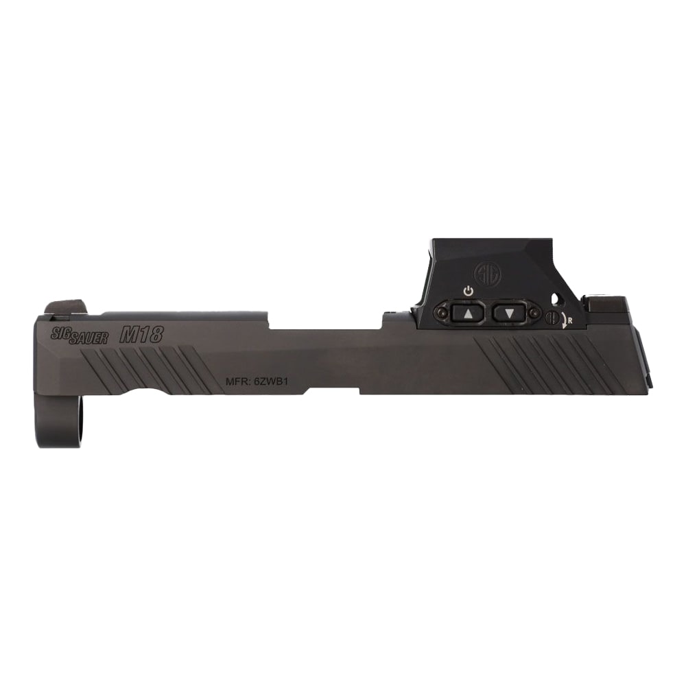 Sig Sauer P320 M18 9mm 3.9 Siglite Romeom17 Blk Slide Assemby 8901633