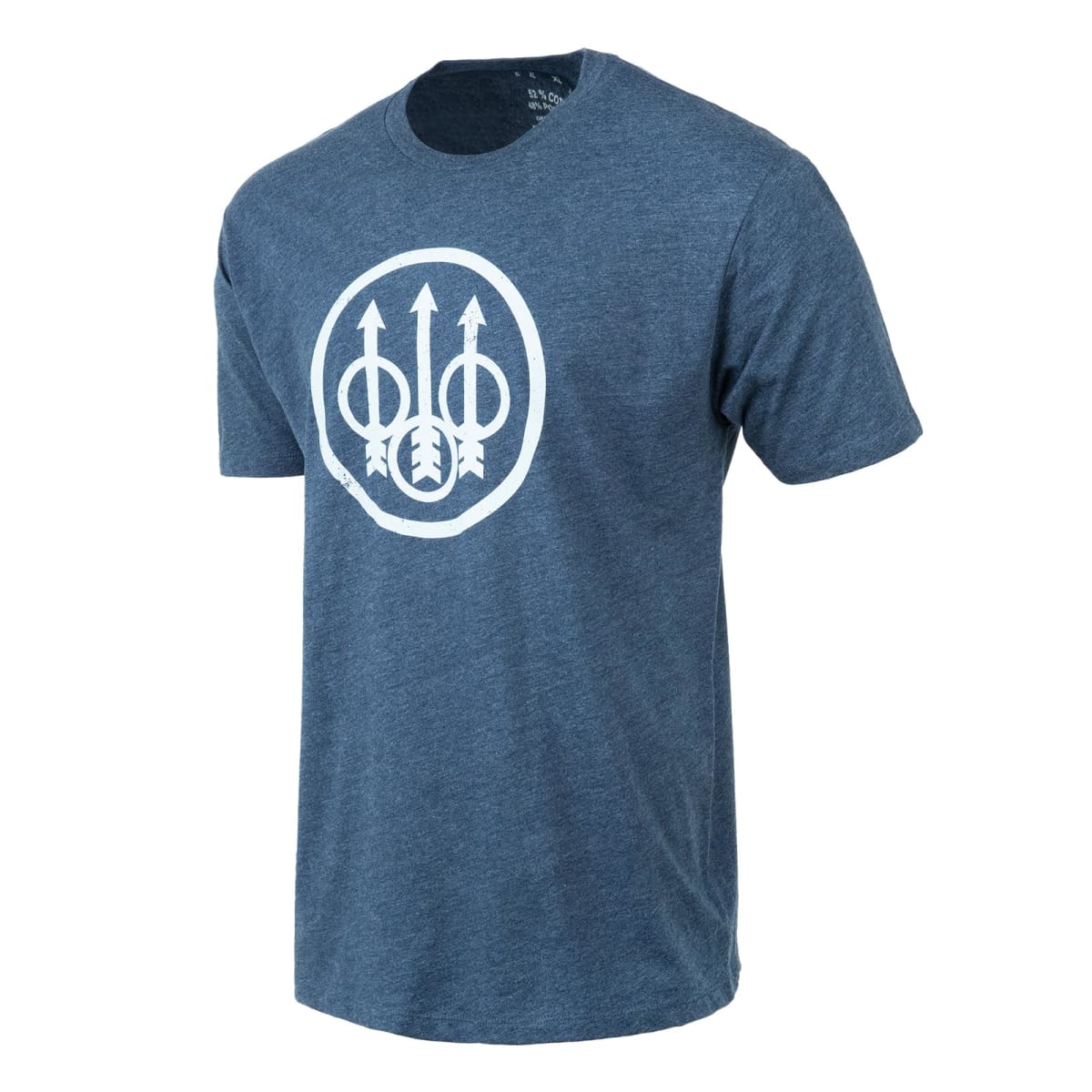 Beretta Trident Logo SS T-Shirt Navy Heather XXXL TS228T1890051YXXXL
