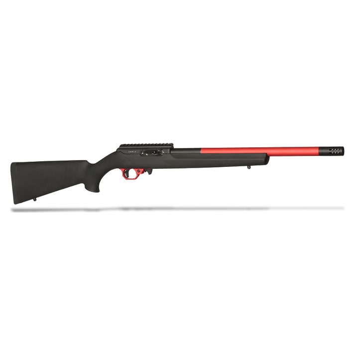 Volquartsen Superlite 17 HMR Hogue Stock Red Sleeve
