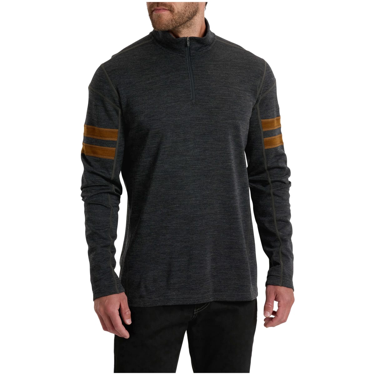 Kuhl Team Merino 1/4 Zip Sweater Cast Iron Men's Size XXXL 3237-CAST-M-XXXL