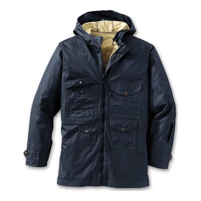 Filson XS Navy/Tan Redwood Zip Anorak FIL-10421-NT