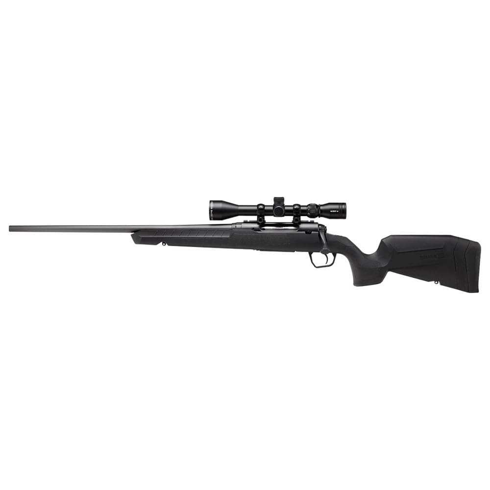 Savage Arms G4 Axis XP Compact LH .243 WIN 1:9.25" 5/8x24 20" Heavy Sporter Bbl Carbon Steel/Synth Matte BLK Rifle w/3-9x40 Scope 33105 - Main Image