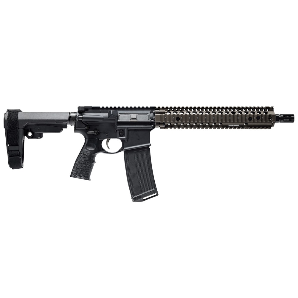 Daniel Defense DDM4 GL/SSC 5.56mm 12.5" 1:7 Govt Bbl Car LPG RIS II 11.5 FDE TIMNEY AXCESS FCG SBR w/DDFH (No Mag) 02-088-22304-067
