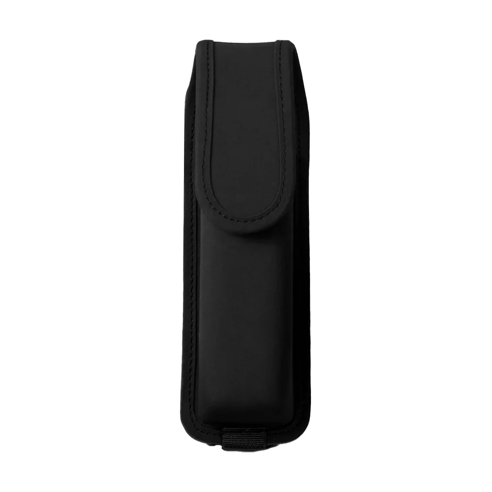 First Tactical Pro Duty Flashlight Case Medium 7x2.25x1.25" Black w/ MOLLE Strap & Snap Closure 180097-019-1SZ - Main Image
