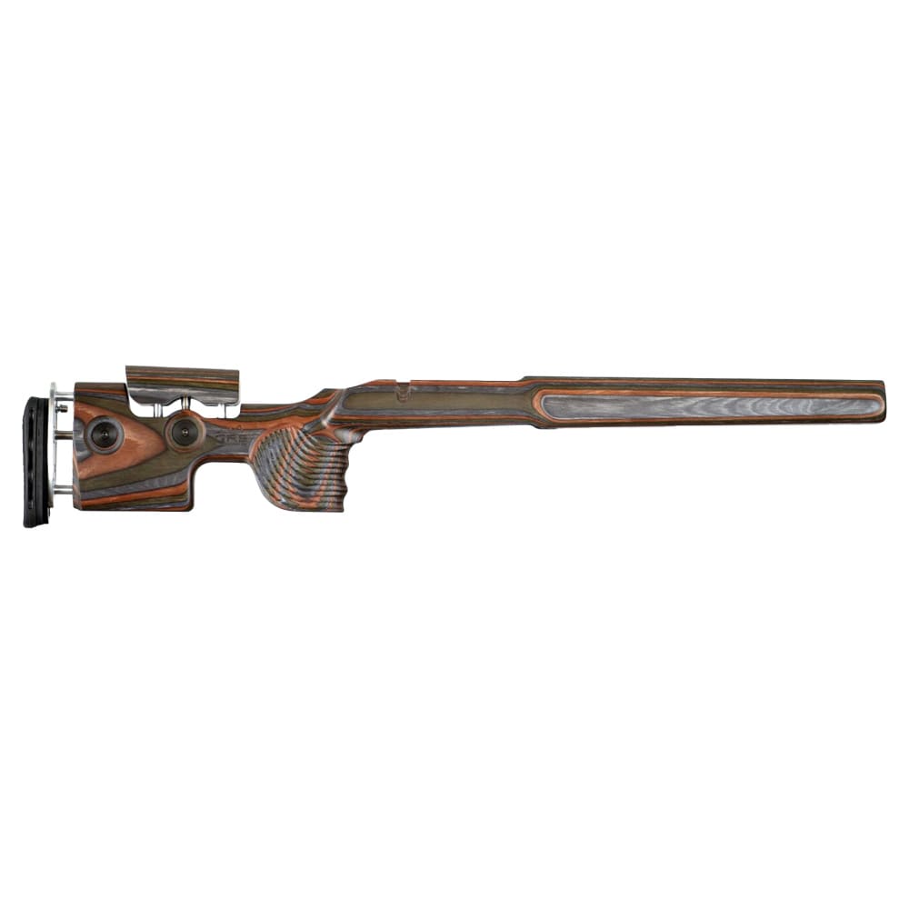 GRS Riflestocks Loke Tikka T3 850mm-Length Adjustable LOP and Cheekpiece 59mm-Wide Forend w/ Limbsaver Green Mountain Camo 106061 - Main Image