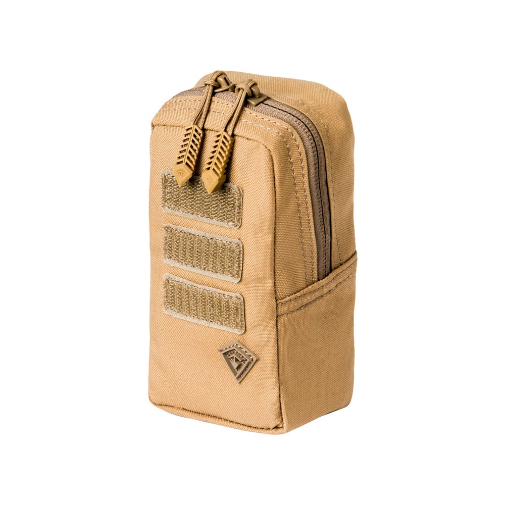 First Tactical Tactix 3x6" 500D Nylon Coyote Utility Pouch w/ Reversible Foam Sleeve 180016-060-1SZ - Main Image