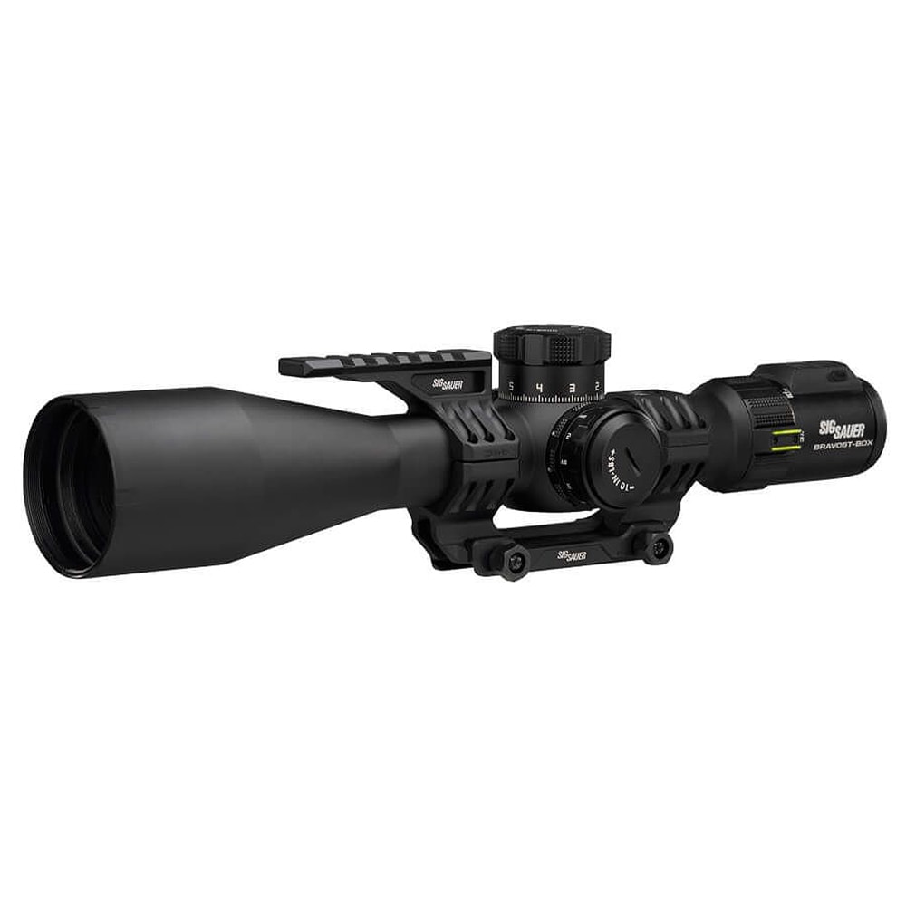 Sig Sauer Bravo6T-BDX 5-30X 56mm Digitally Enhanced Ballistic Riflescope w/1.535" Alpha5 Mount SOBBDX65103