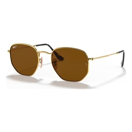 Ray-Ban Hexagonal Arista B-15 Brown Polar 0RB3548N-0015754