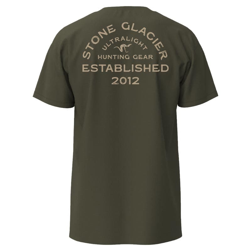 Stone Glacier SG Established T-Shirt XX Large 60233-AG-XXL