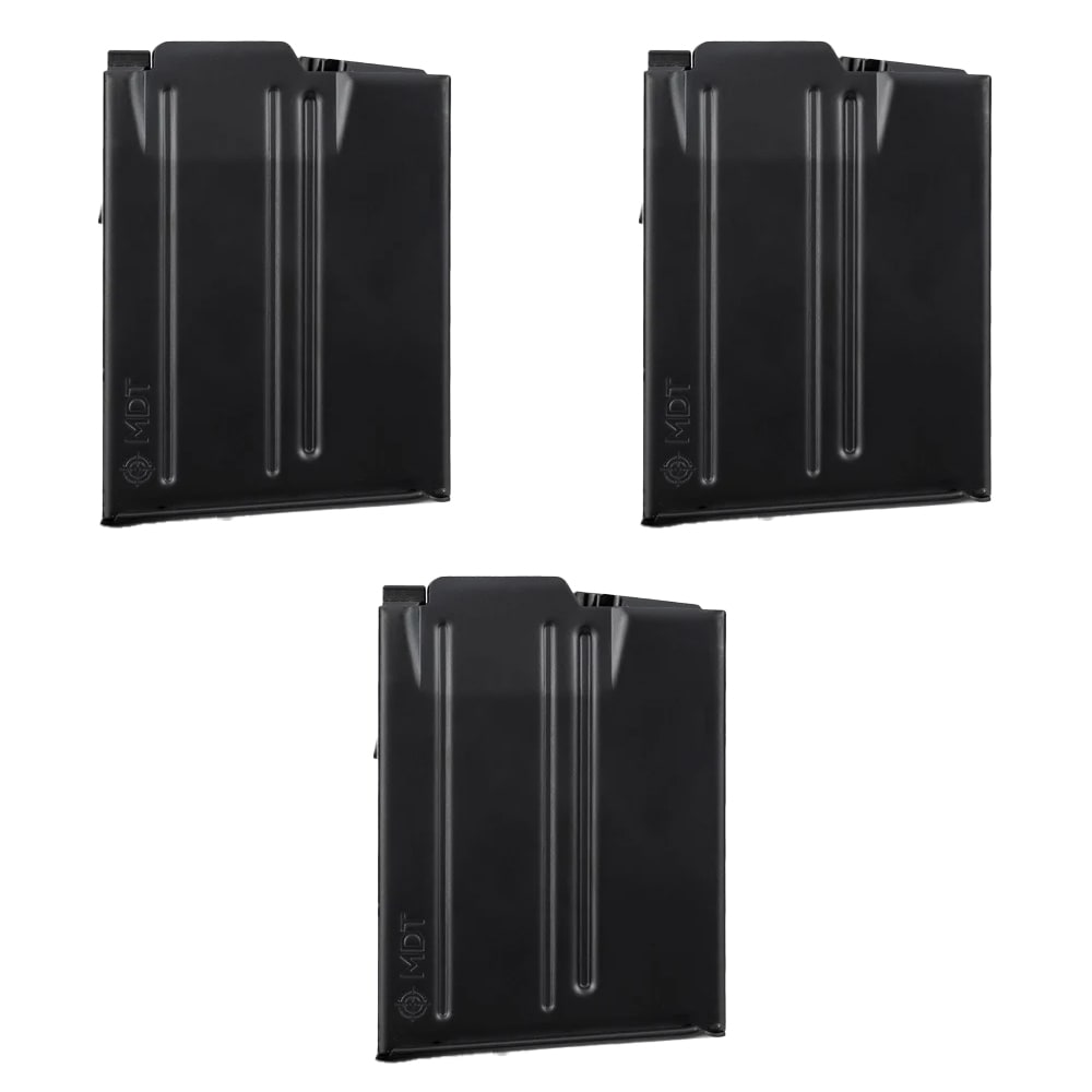 MDT 3-Pack SA 6BR 12rd Blk Metal Magazine Bundle 104174-BLK-MDT-KIT-3X - Main Image
