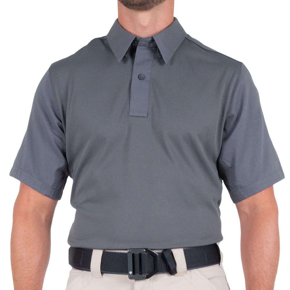 First Tactical Men's V2 Pro Performance Short Sleeve Shirt Wolf Grey 112012-036 - Main Image
