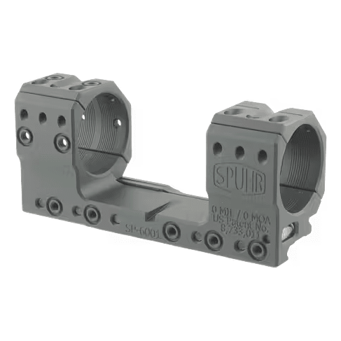 Spuhr Steel Side Clamp Picatinny Scope Mount 36mm H30mm/1.18" 0MIL/0MOA PIC SP-6001M