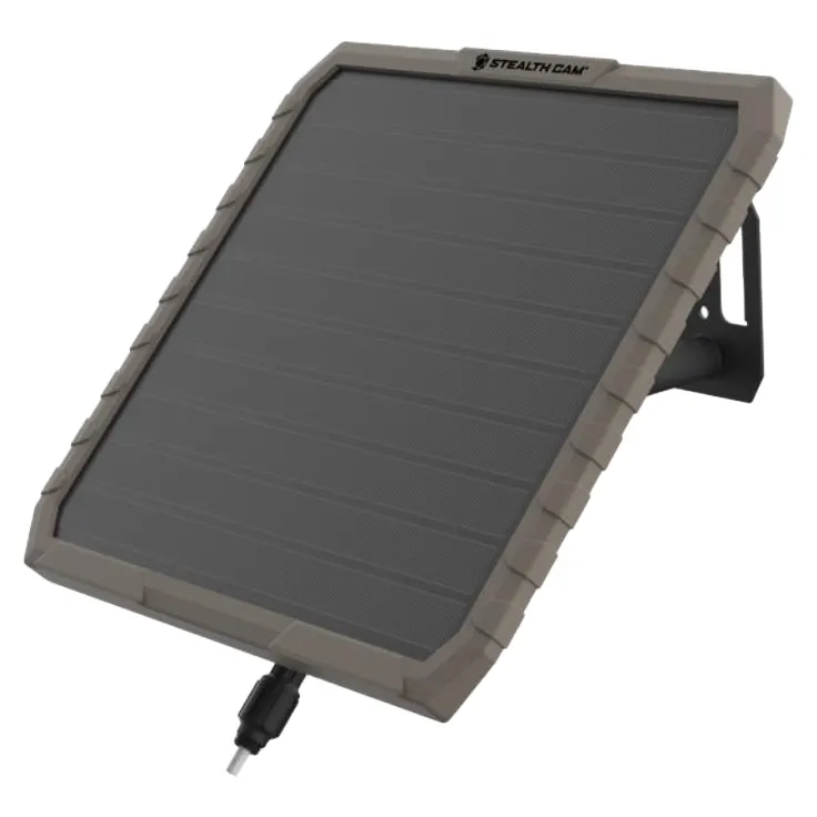 Stealth Cam FieldMAX 10" Solar Panel w/ Reachargeable Lithium-Ion 10000mAh Battery & Mounting Hardware STC-SOLP10X10 - Main Image