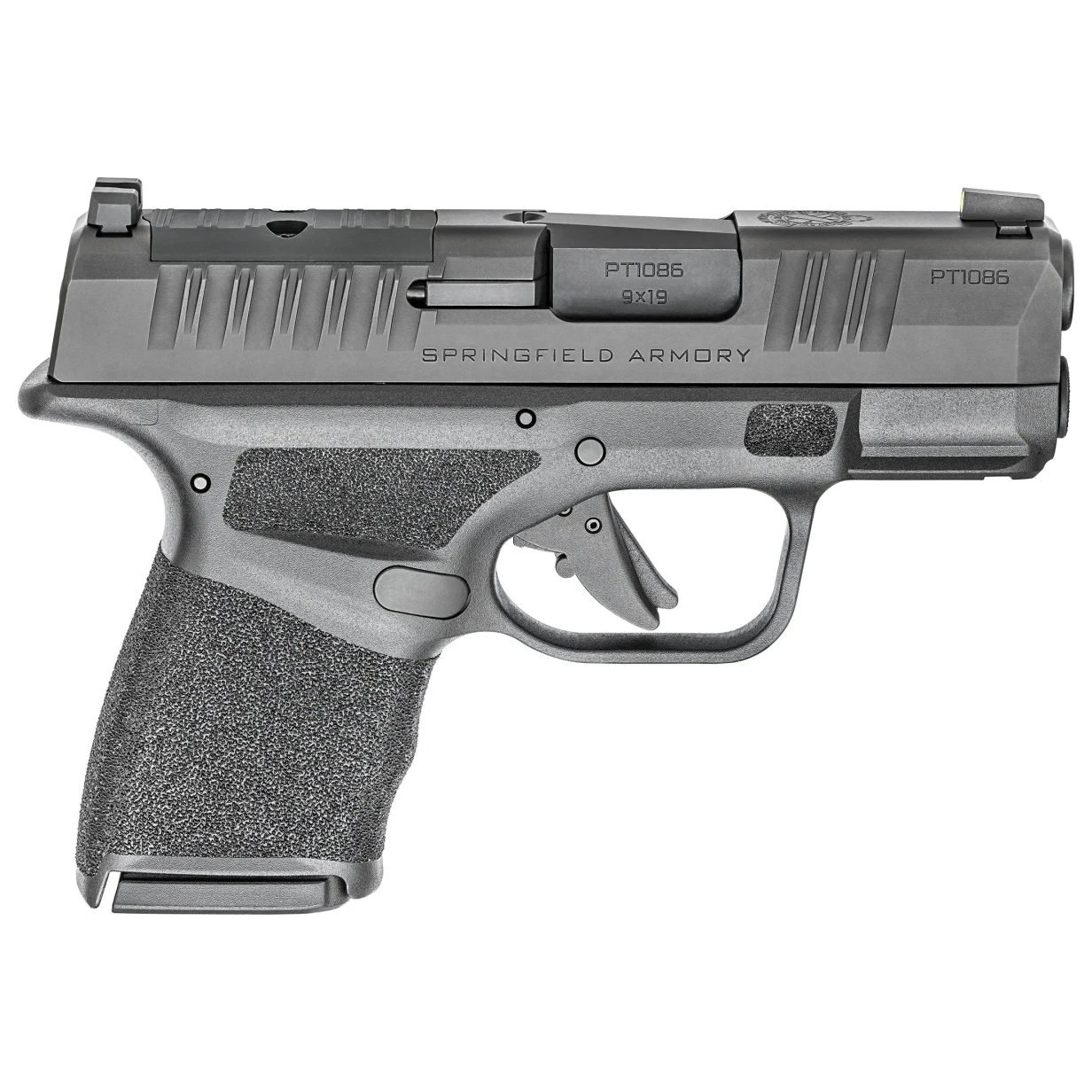 Springfield Armory Hellcat 9mm 3" Bbl Black Optic Ready Handgun w/ Tritium Sights. 2x10rd Mags HC9319BOSPLC - Main Image