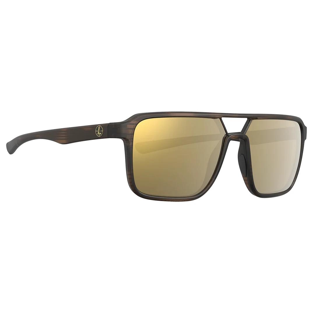 Leupold Bridger Matte Tortoise Performance Eyewear w/Bronze Mirror Lenses 182673