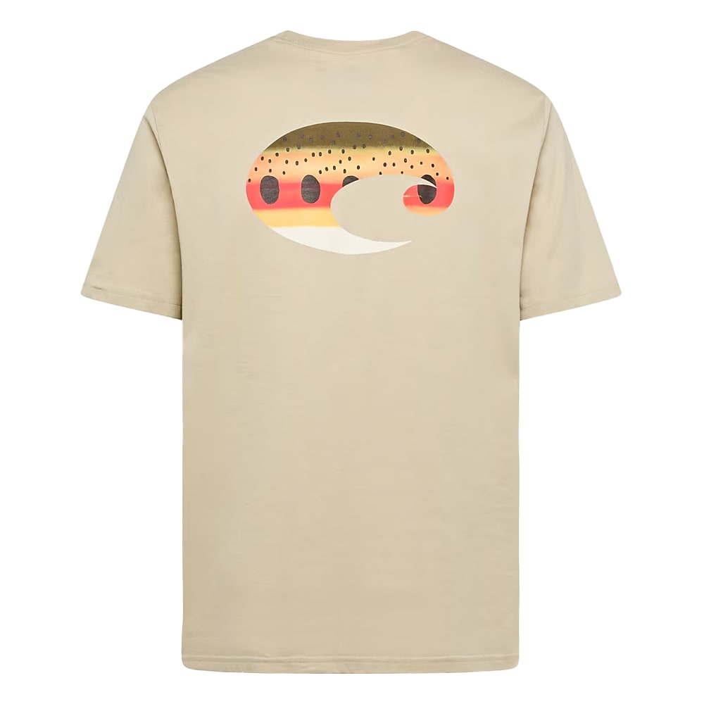 Costa Del Mar Lifestyle Costa C Wave T-Shirt Mens Golden Trout Print FQA401152-91O - Main Image