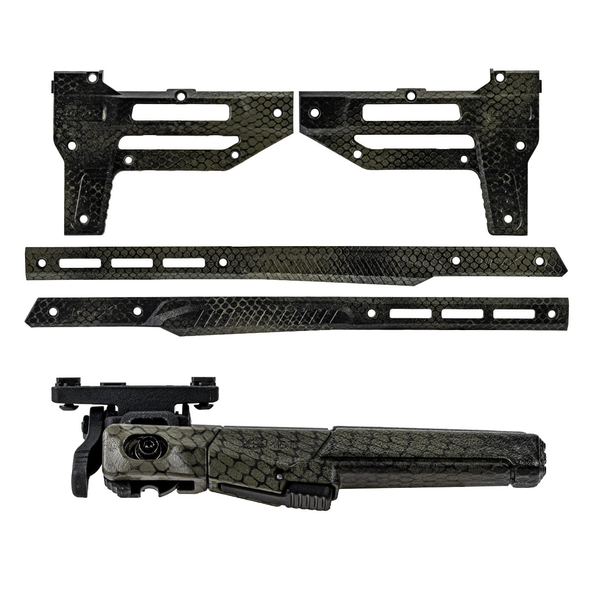 MDT Rattle Can ODG (RCO) Oryx Bipod w/M-LOK Attachment & Oryx Side Panels Kit 118245-RCO - Main Image