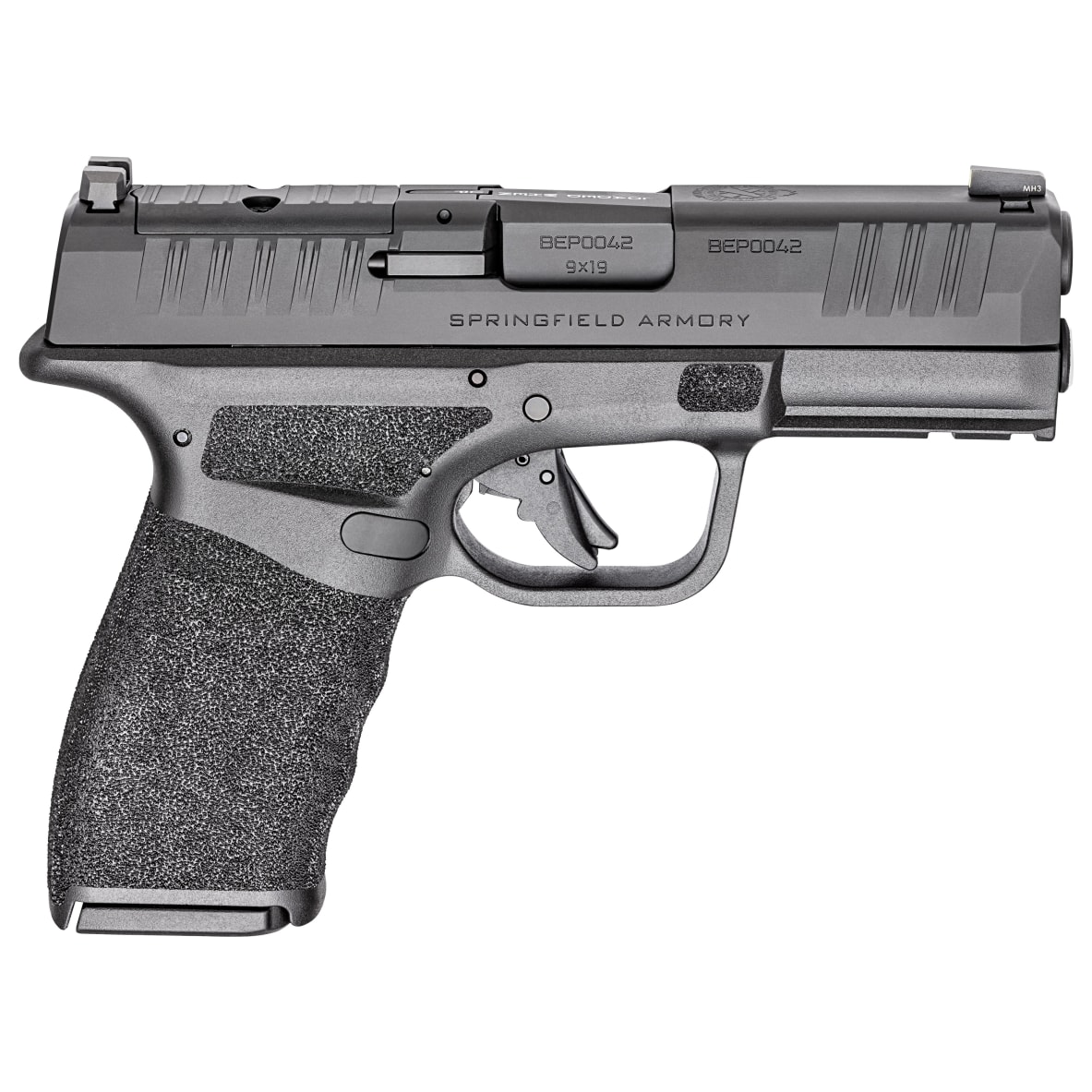 Springfield Armory Hellcat Pro 9mm 3.8"Bbl Black Optic Ready CA Compliant Handgun w/U-Dot Trit Sights, Integrated Comp,2x10rd Mags HCP9379BOSPCA-COMP - Main Image