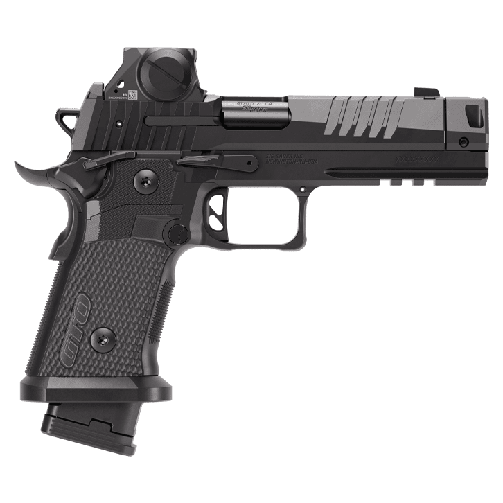 Sig Sauer P211 GTO 9mm 4.4" Bbl Compensator SAO X-Ray 3 SIG-LOC PRO Alloy Grips Black Pistol w/(3) 10rd Mags 211F-9-GTO-B-RXSL-10 - Main Image