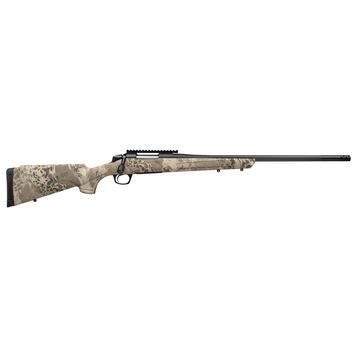 CASCADE XT - Graphite Black | OD Green w/ Black Web - 20 MOA Pic Rail - 6.5 PRC - 24" bbl - 5/8x24 CR3989G