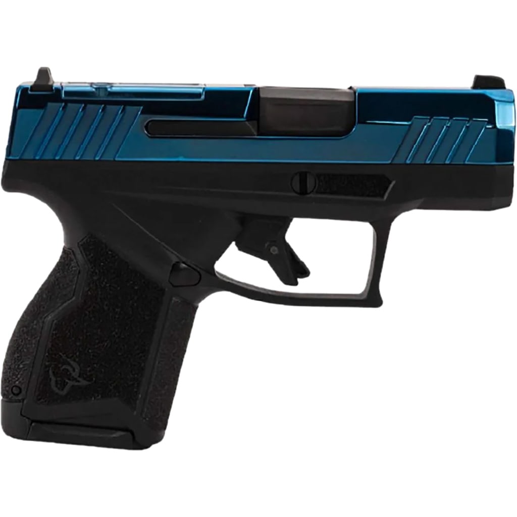Taurus GX4 9mm BK/PVD Blue 3.0" Bbl Pistol w/(2) 10rd Mags 1-GX4M931-10B