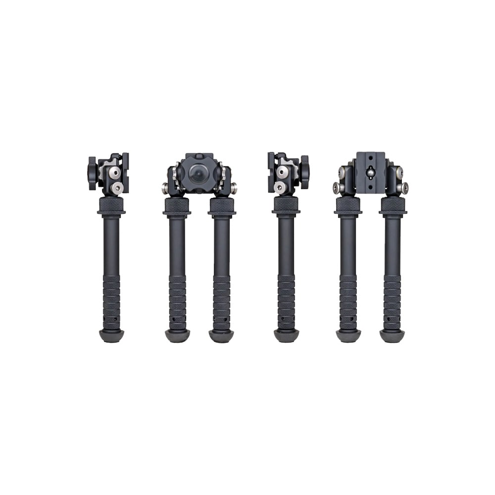 B&T BT46-NC PSR Atlas Bipod Standard Height PLUS Area 419 ARCALOCK QD Clamp (Installed) BT46-NC-QD-ARCA-Clamp