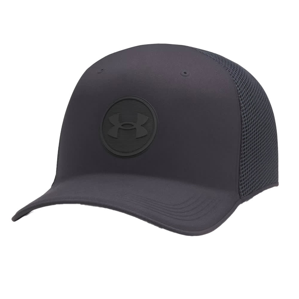 Under Armour Adult Unisex Stealthform Mid Trucker Hat Black 6001628-00100 - Main Image