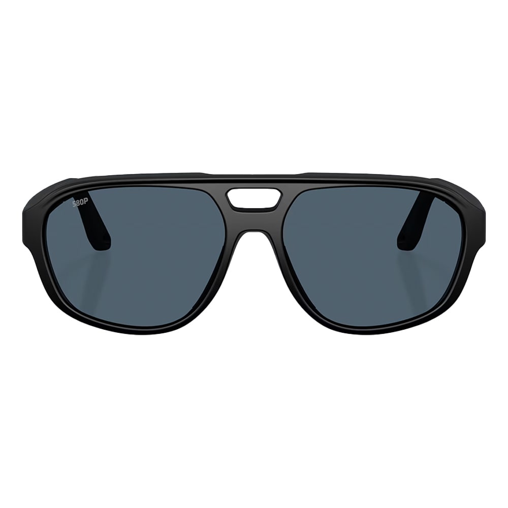 Costa Del Mar Street Heat Matte Black Frame Gray 580P Lens 06S9133-91330155 - Main Image