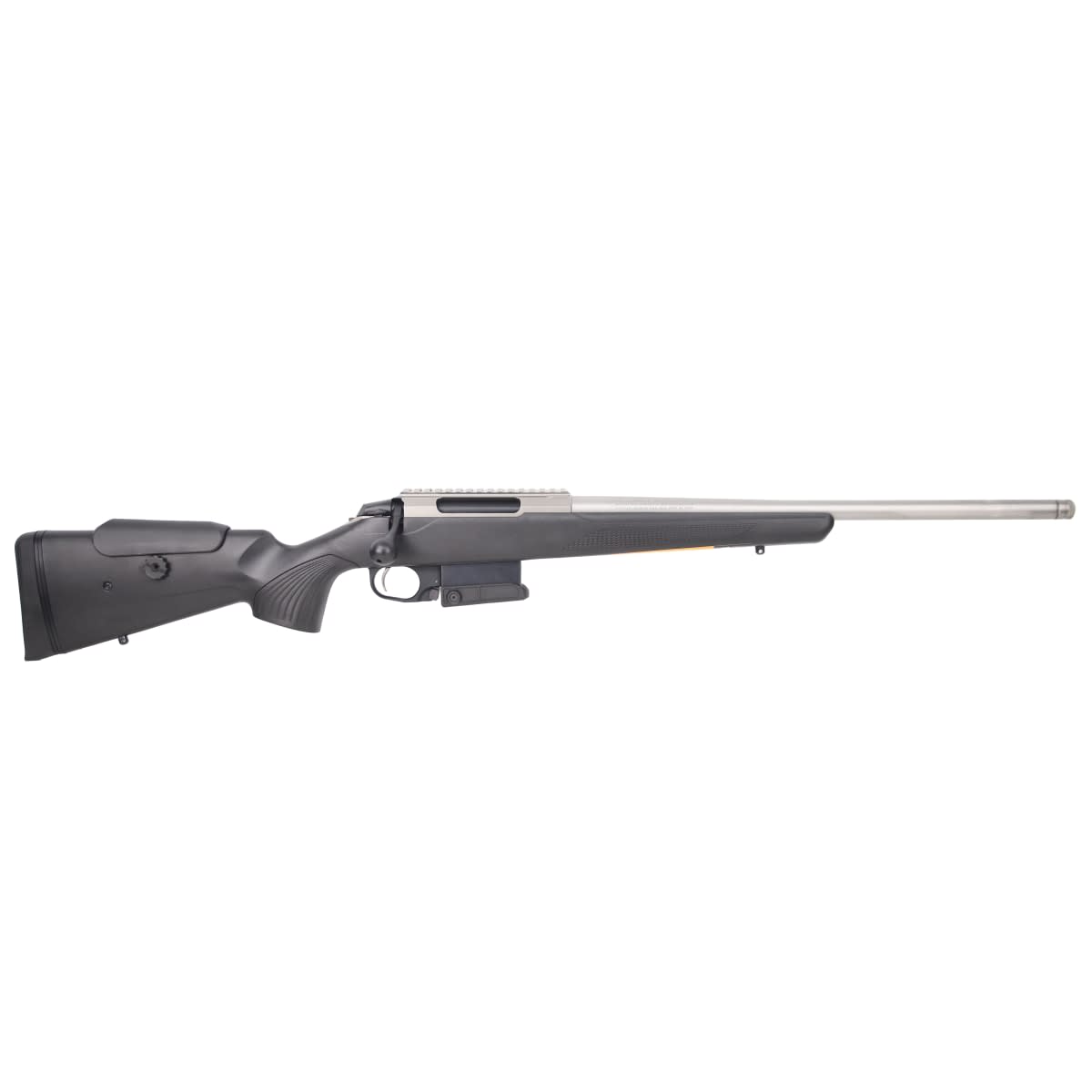 Tikka T3X Ctr Stainless Steel 6.5 Creedmoor NS 24 BBL 1:1/8 5/8x24 TPI RH 10RD Synth ADJ CHK / Black JRTXC382CBS