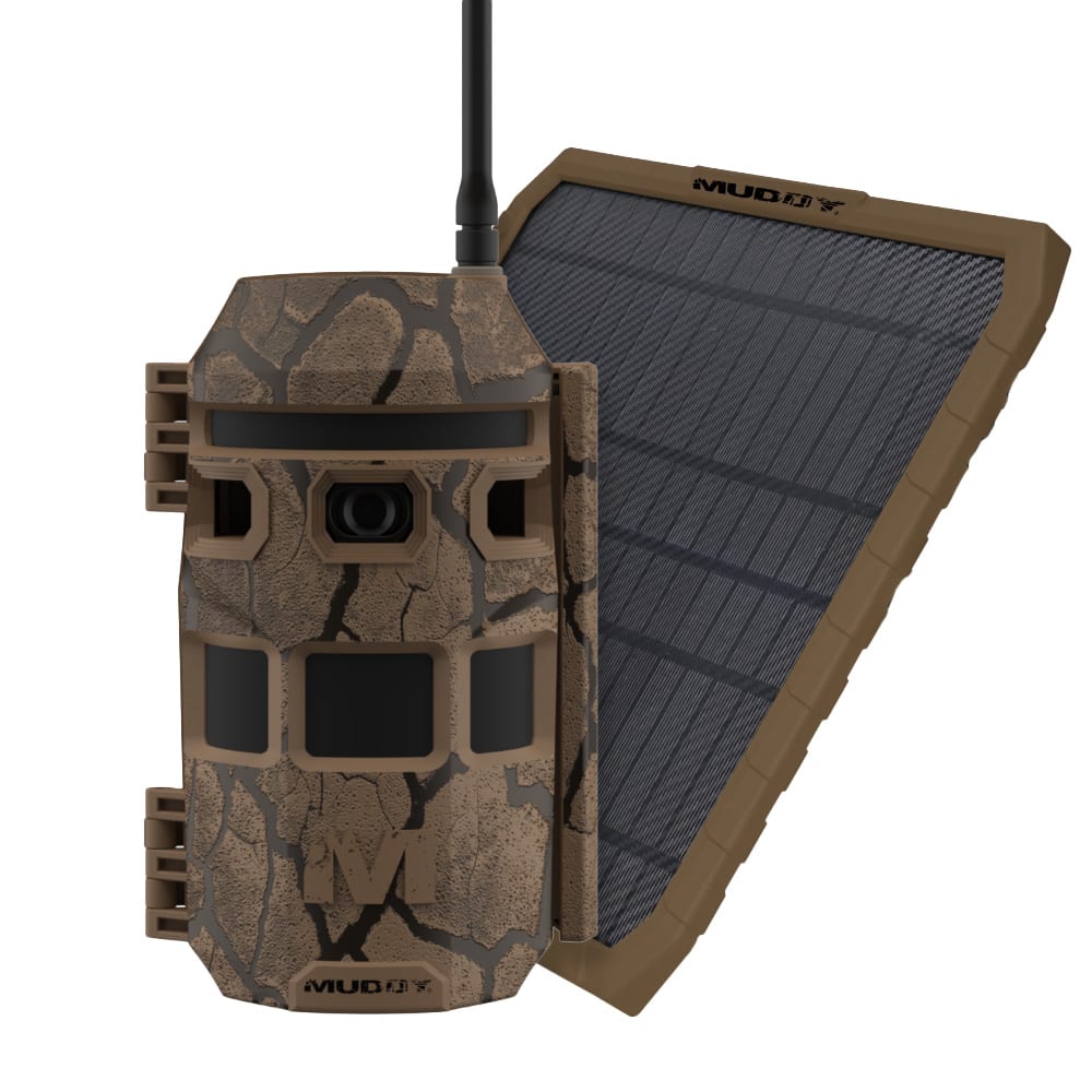 Muddy Trifecta 180 36MP Cellular Trailcam w/180-Degree FoV, 1080p Video with Audio, Dual Network Coverage, On-Demand Function, Zone-Capture MUD-TRF180 - Main Image