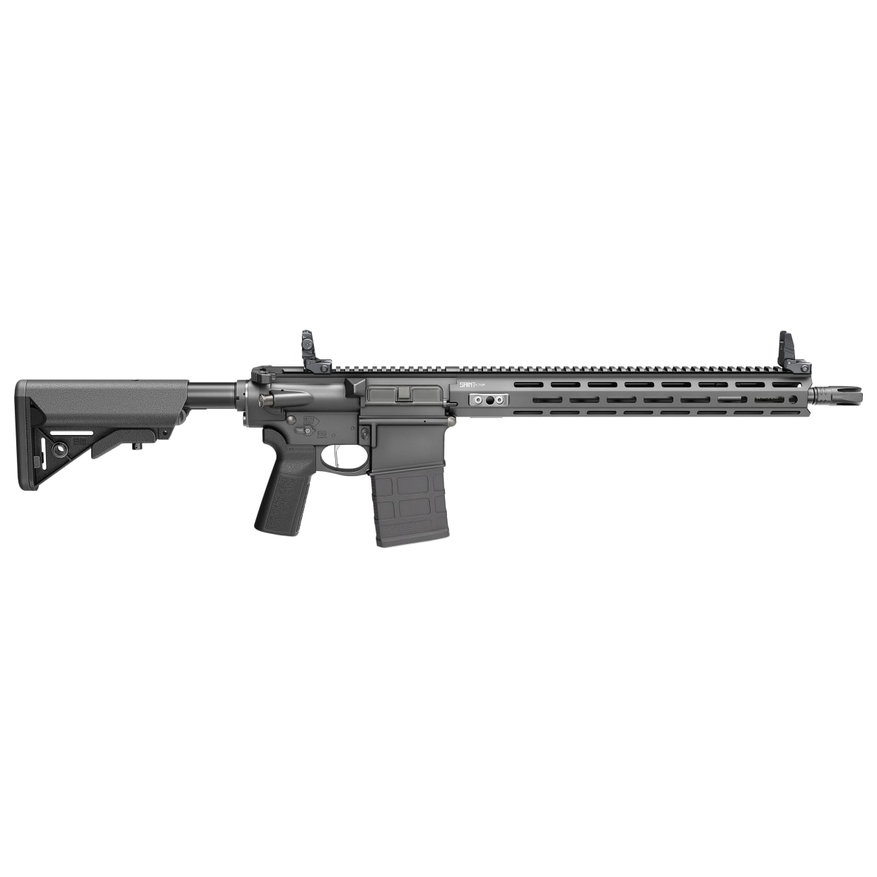 Springfield Armory Saint Victor .308 Win 16" Bbl Black Rifle w/ B5 Stock, Flip-Up Sights, 1x20rd Mag STV916308B-V2-B5 - Main Image
