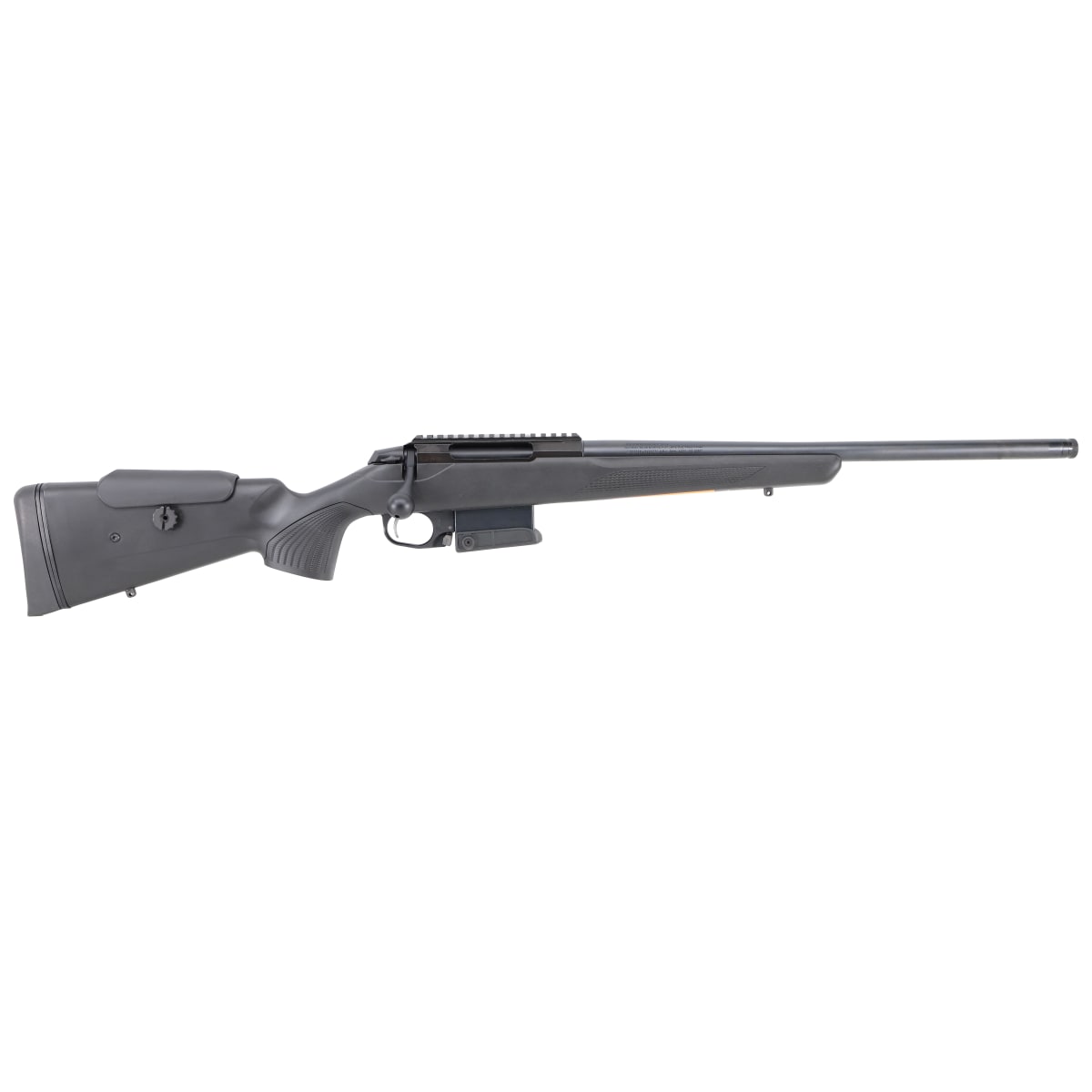 Tikka T3X Ctr Matte Blued Steel 223 REM NS 20 BBL 1:1/8 5/8x24 TPI RH 10RD Synth ADJ CHK / Black J03155