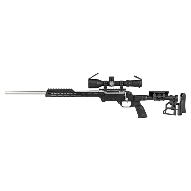 MDT LSS Gen3 Ruger American SA LH Tactical BLK Chassis System 115055-BLK - Main Image