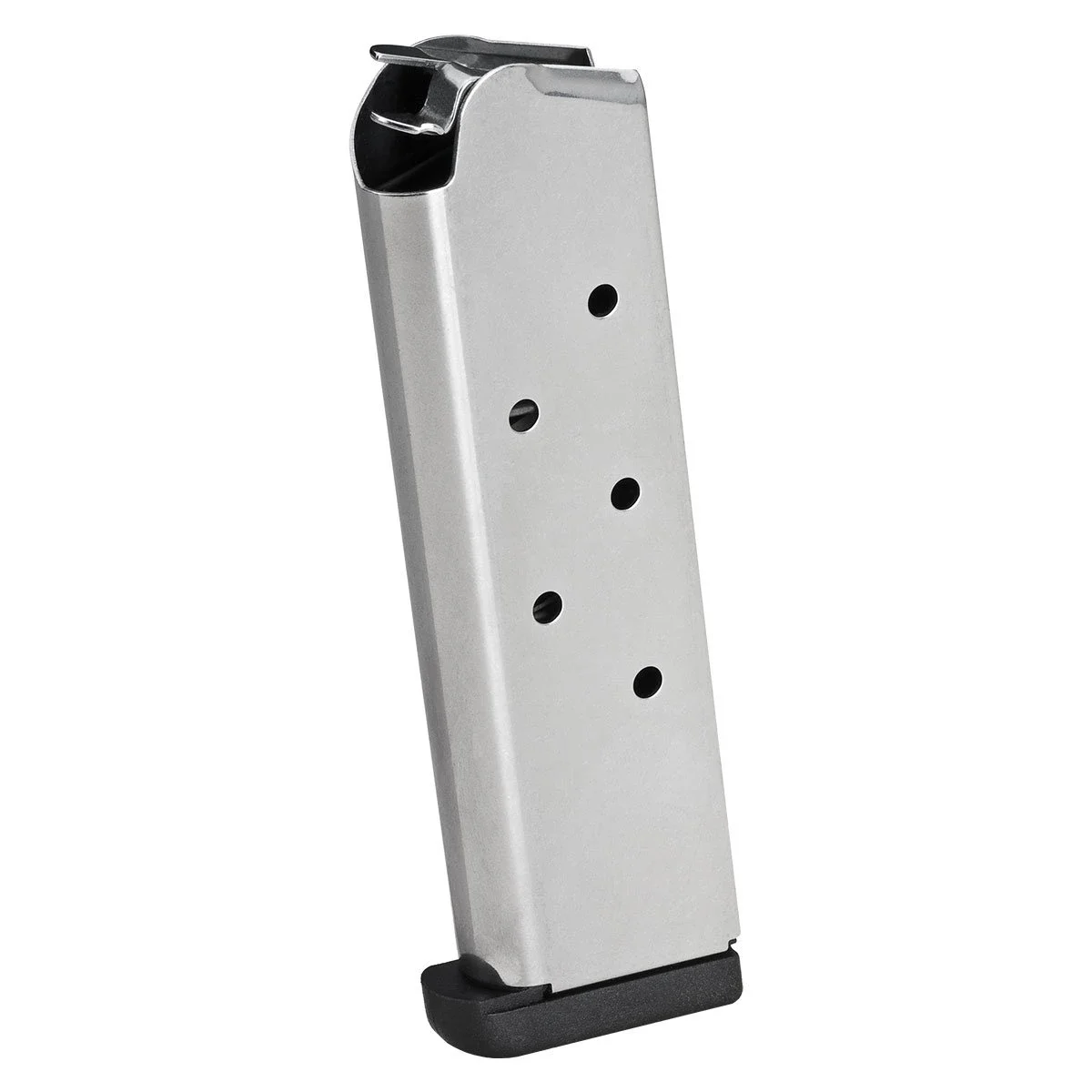 Springfield Armory 1911-A1 .45 ACP 7rd Stainless Steel Magazine w/Slam Pad PI6085 - Main Image